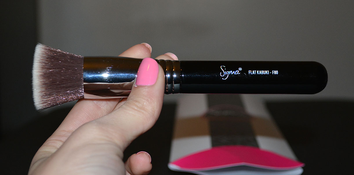 First Look Sigma F80 Flat Top Kabuki » Beauty Skeptic