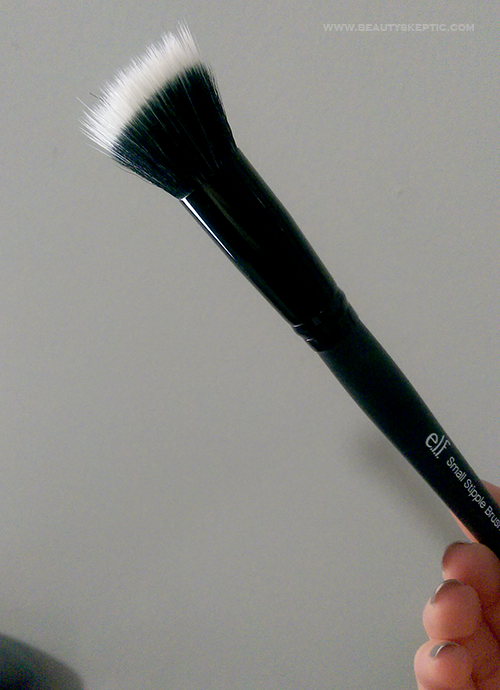 worth it elf small stipple brush beauty skeptic stipple brush